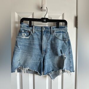 Abercrombie & Fitch High Rise 4" Shorts